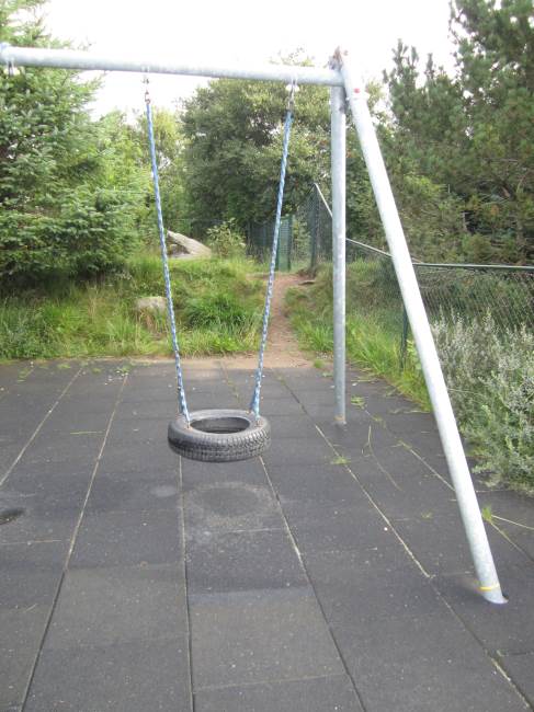 Tjelta barnehage uteområde stor base